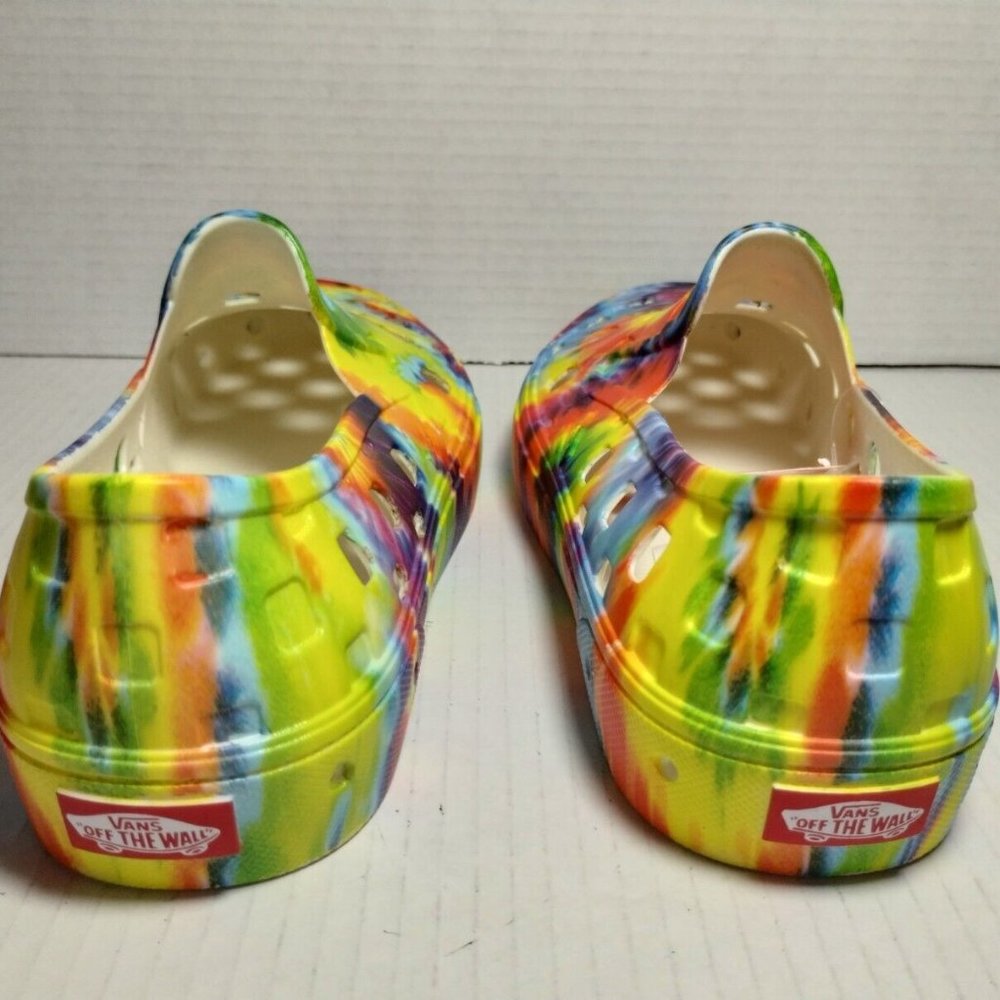 Vans Men's Slip-O  Beach Water Shoes Size 12 mens  Tie Dye VN0A5HF8TIE - Picture 2 of 6